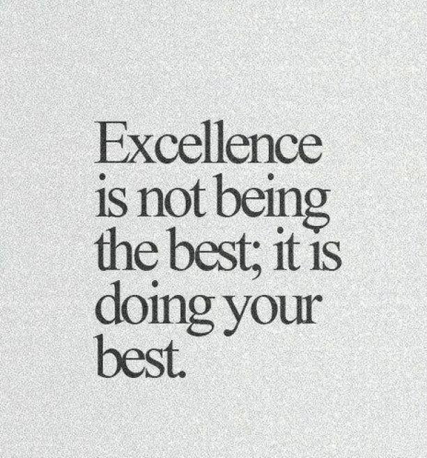 Motivation Monday...how we define being "the best" 